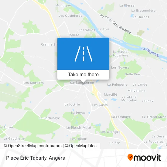 Place Éric Tabarly map