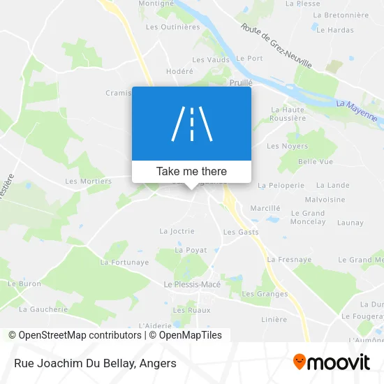 Rue Joachim Du Bellay map