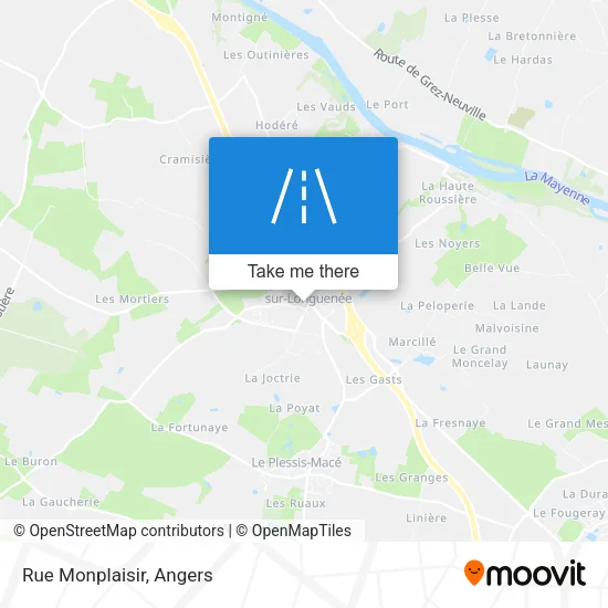 Rue Monplaisir map