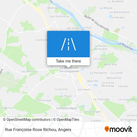 Rue Françoise Rose Richou map