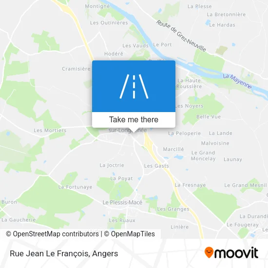 Rue Jean Le François map