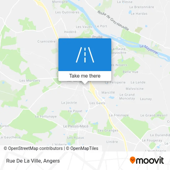 Rue De La Ville map