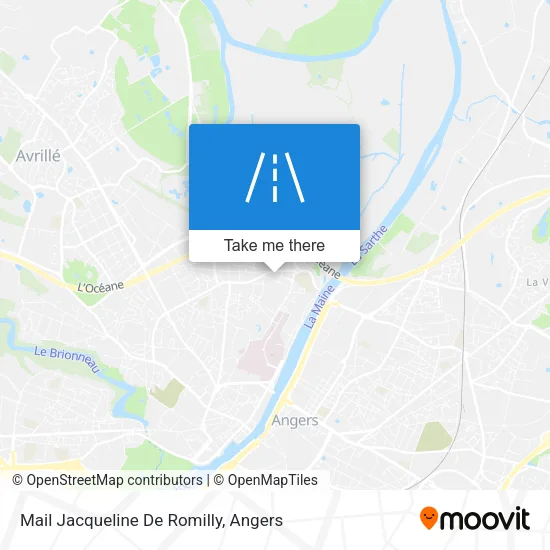 Mail Jacqueline De Romilly map