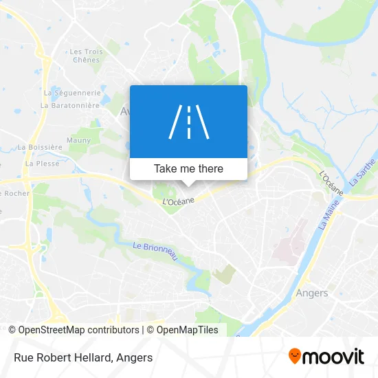 Rue Robert Hellard map