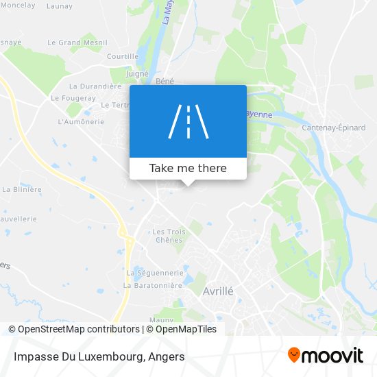 Mapa Impasse Du Luxembourg