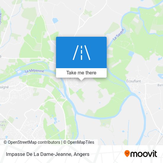 Impasse De La Dame-Jeanne map