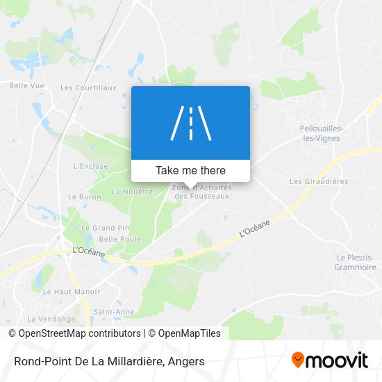 Rond-Point De La Millardière map