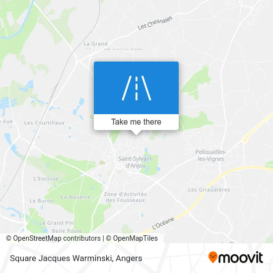 Square Jacques Warminski map