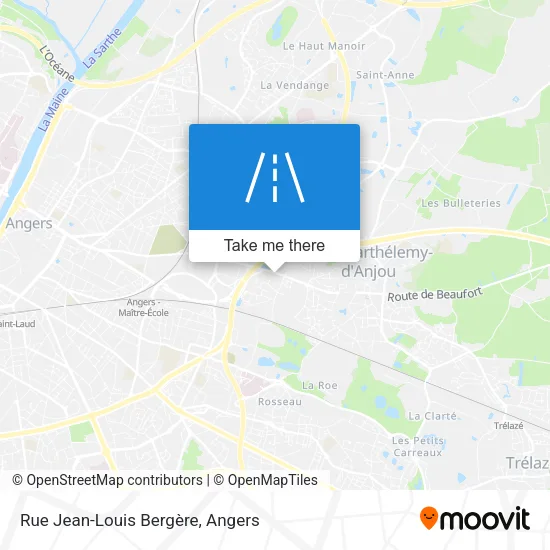 Rue Jean-Louis Bergère map