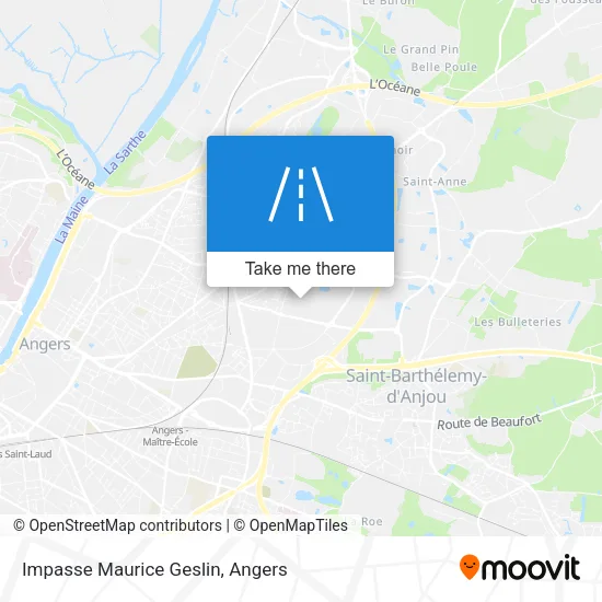 Impasse Maurice Geslin map