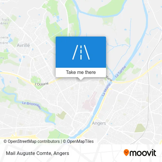 Mail Auguste Comte map