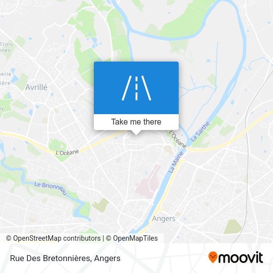 Rue Des Bretonnières map