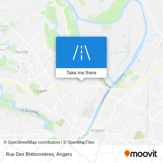 Rue Des Bretonnières map