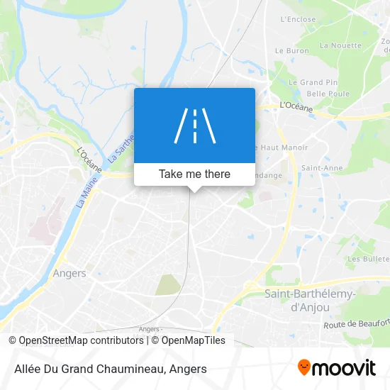 Allée Du Grand Chaumineau map
