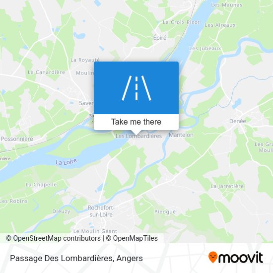 Passage Des Lombardières map
