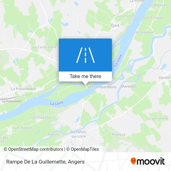 Rampe De La Guillemette map