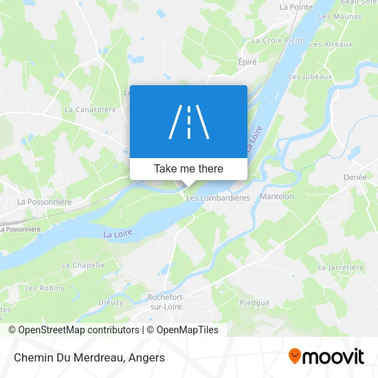 Chemin Du Merdreau map