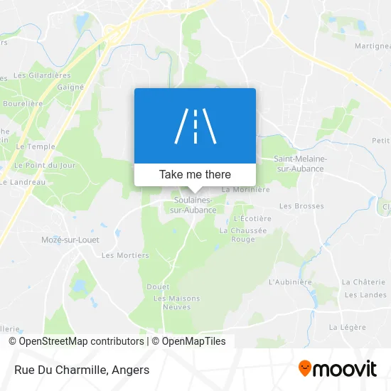 Mapa Rue Du Charmille