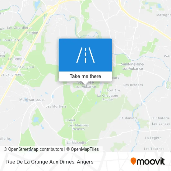 Rue De La Grange Aux Dimes map
