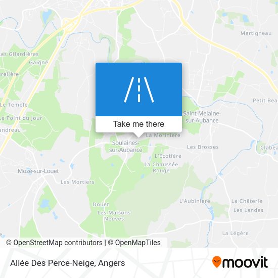Allée Des Perce-Neige map