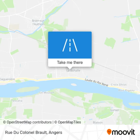Rue Du Colonel Brault map