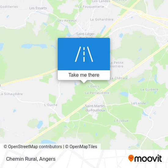Chemin Rural map