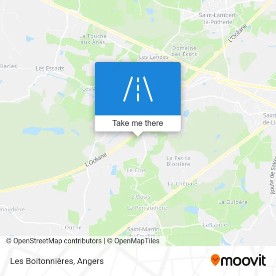 Les Boitonnières map