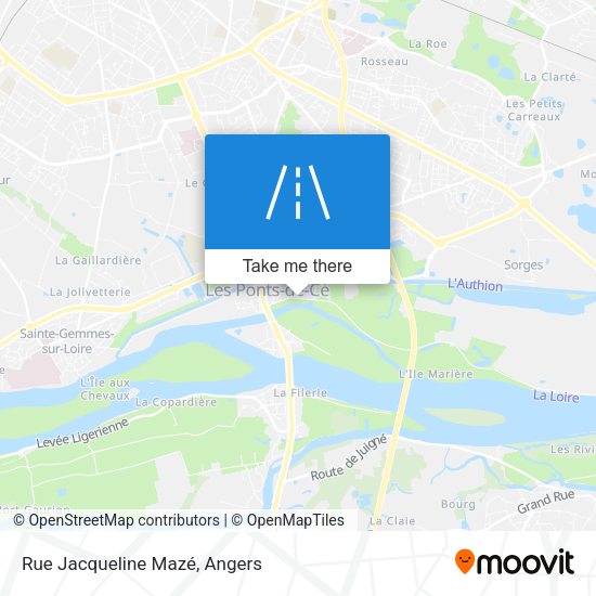 Rue Jacqueline Mazé map