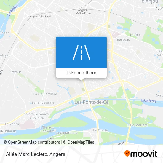 Allée Marc Leclerc map