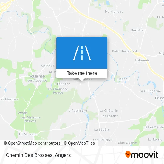 Chemin Des Brosses map