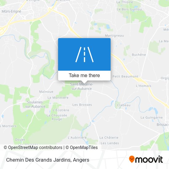 Chemin Des Grands Jardins map