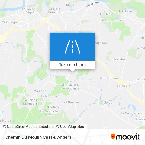 Chemin Du Moulin Cassé map