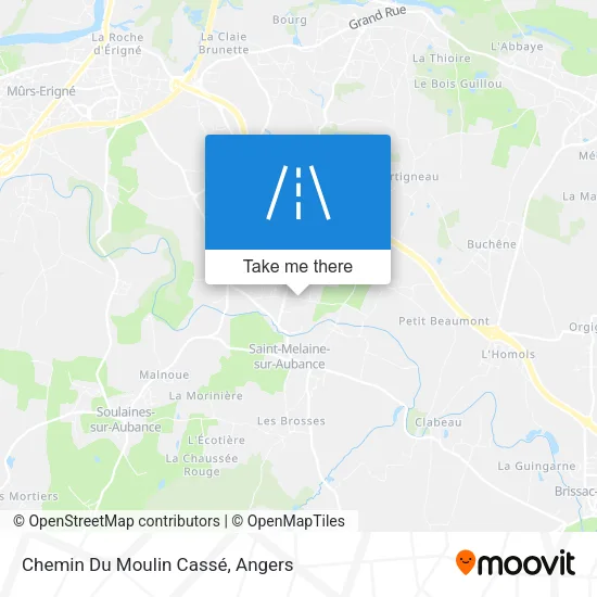 Chemin Du Moulin Cassé map