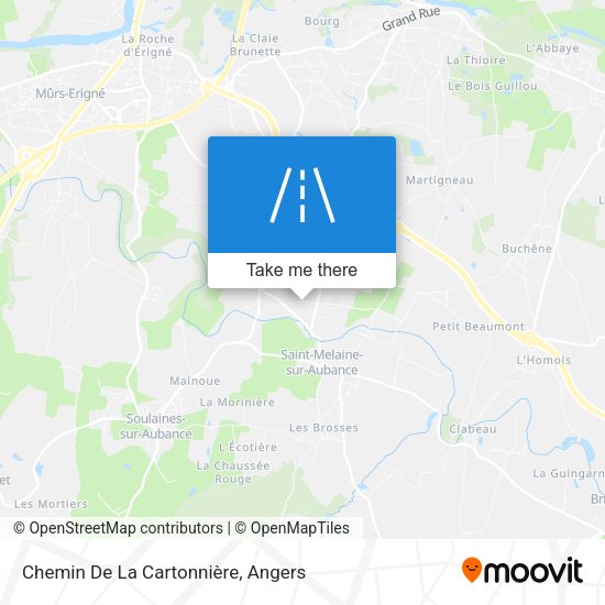 Chemin De La Cartonnière map