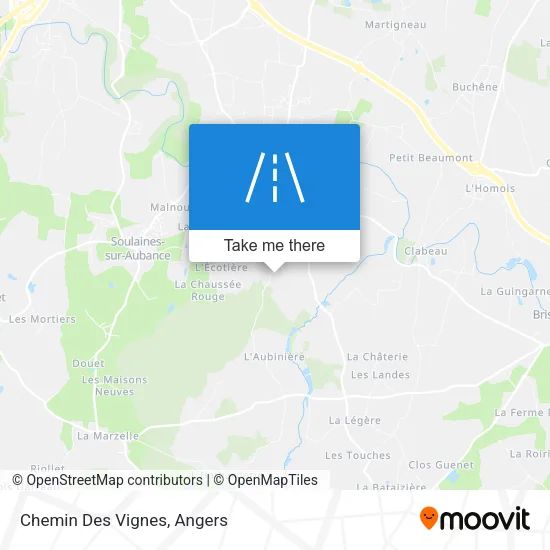 Chemin Des Vignes map