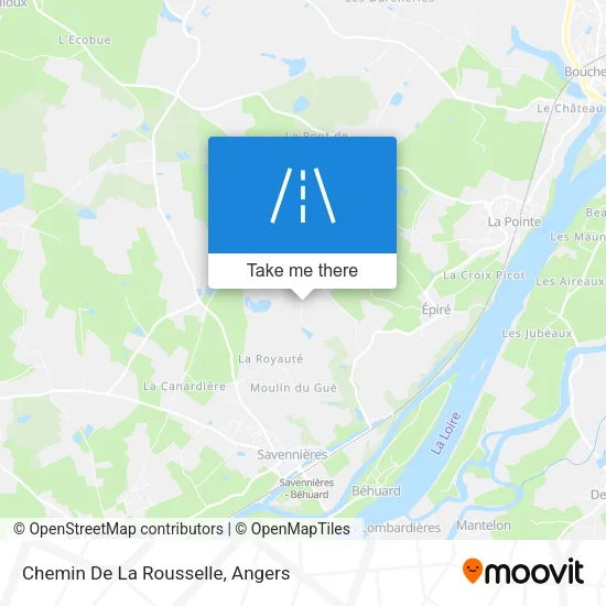 Chemin De La Rousselle map
