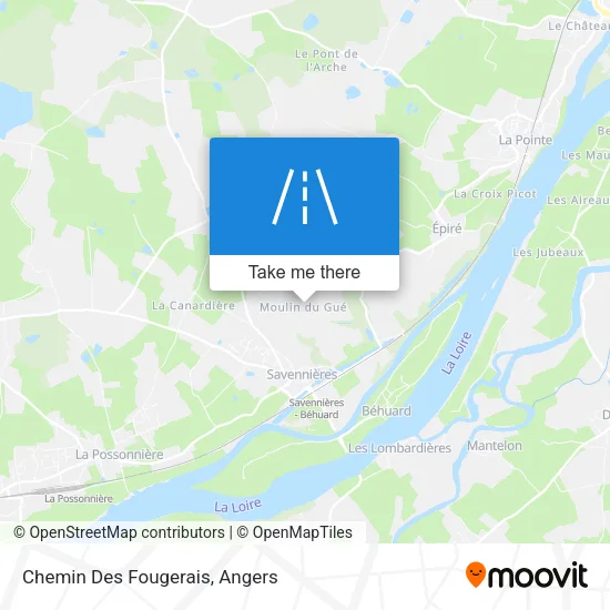 Chemin Des Fougerais map