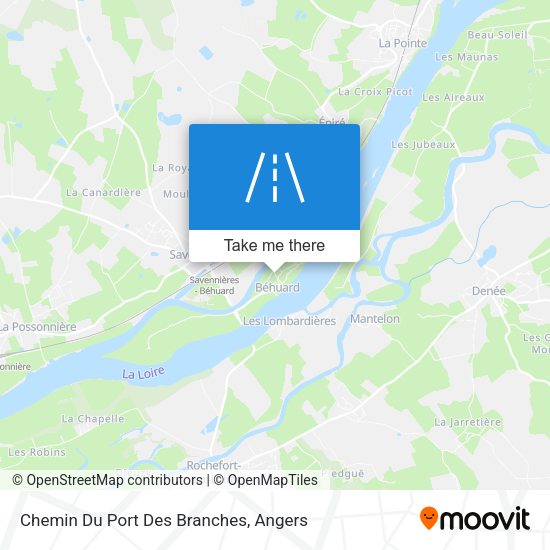Chemin Du Port Des Branches map