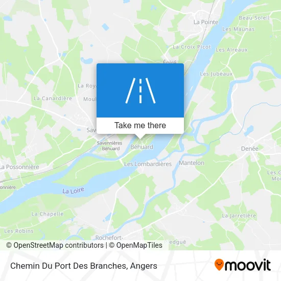 Chemin Du Port Des Branches map