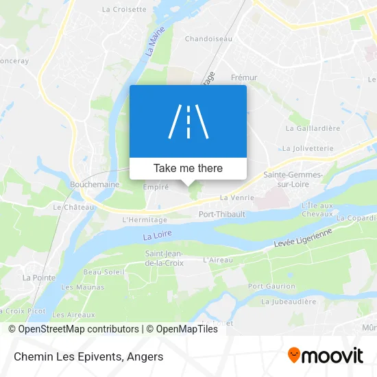 Chemin Les Epivents map