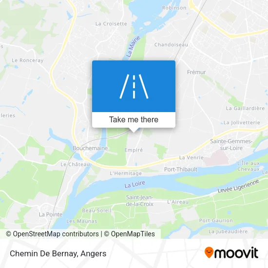 Chemin De Bernay map
