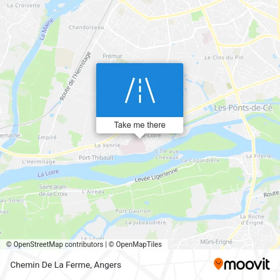 Chemin De La Ferme map