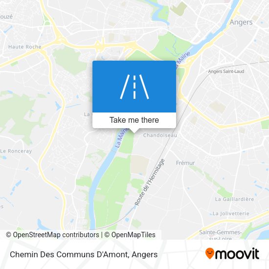 Chemin Des Communs D'Amont map