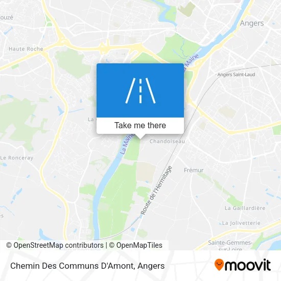 Chemin Des Communs D'Amont map