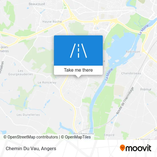 Chemin Du Vau map