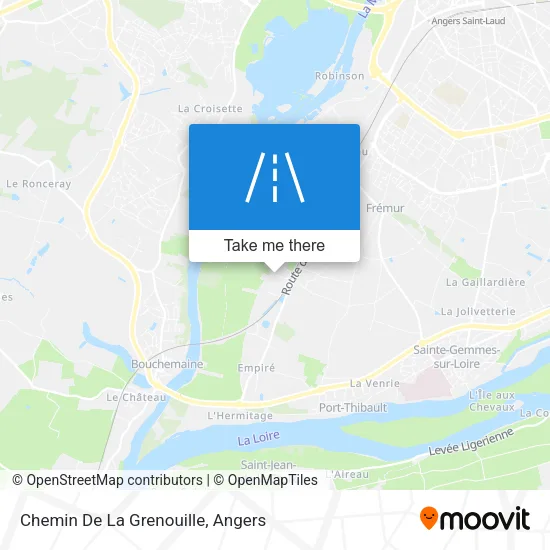 Chemin De La Grenouille map