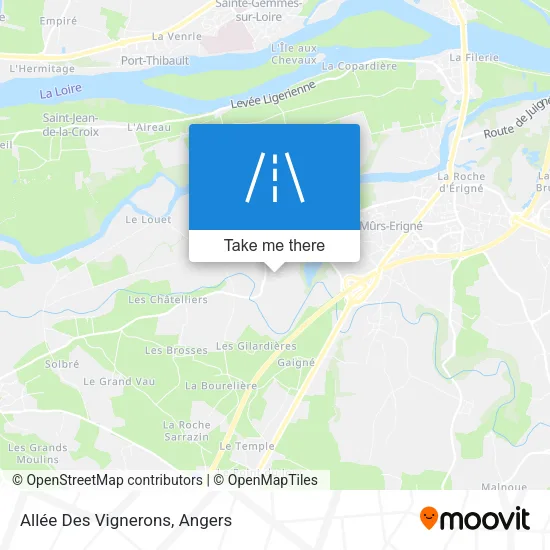 Allée Des Vignerons map