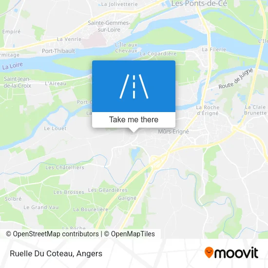 Ruelle Du Coteau map