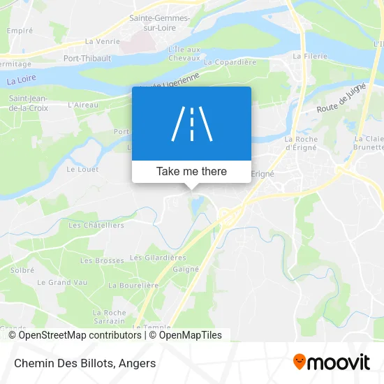 Chemin Des Billots map