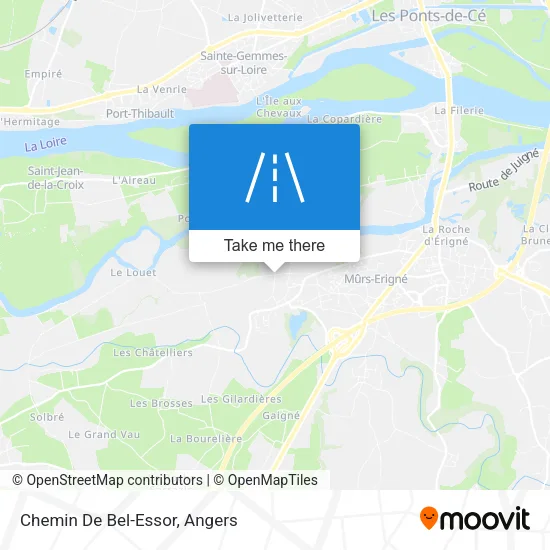 Chemin De Bel-Essor map